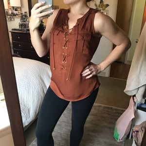 INC CrissCross Top
